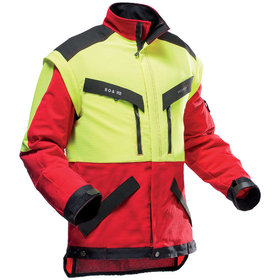 PFANNER® - Forstjacke KlimaAIR® rot/gelb Größe XL