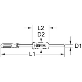 KSTOOLS® - Gleithammer, 170mm, IG M10, Variante2
