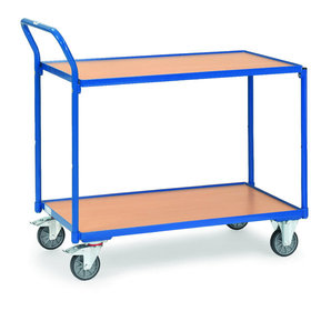 fetra® - Tischwagen 2740, 2 Ebenen, Tragkraft 300kg