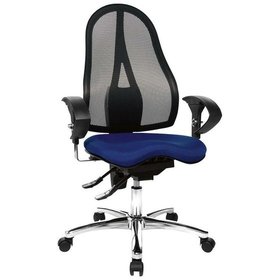 Topstar® - Drehstuhl Sitness 15 blau/schwarz