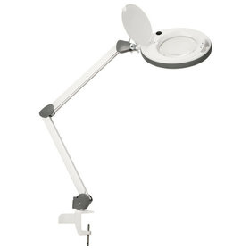 Lumeno - LED Lupenleuchte 851X, Lupen-Ø 150 mm, 3 Dioptrien, grau