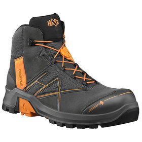 Haix - CONNEXIS Safety+ GTX mid grey-orange, Größe UK 6.0 / EU 39