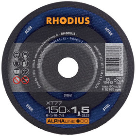 RHODIUS - Trennscheibe XT77 150x1,5mm gerade