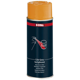 E-COLL - Buntlack Colorspray hochglänzend Alkydharz 400ml Spraydose hellrotorange