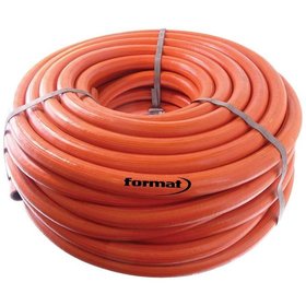 FORMAT - Gummi Wasserschlauch rot 1/2", 20m, 12 bar