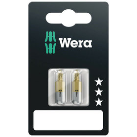 Wera® - 855/1 TiN SB Bits, PZ 1 x 25mm, 2-teilig