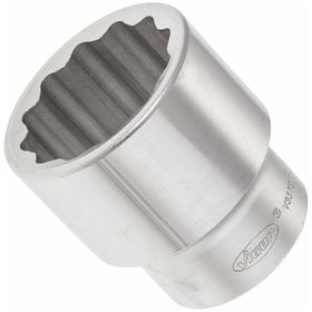 VIGOR® - Doppelsechskant Steckschlüsseleinsatz ∙ V3375N ∙ Vierkant 25mm (1") ∙ Außen Doppel-Sechskant Profil ∙ 50mm