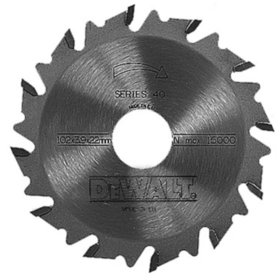 DeWALT - Nutfräser Hartmetall ø102 x ø22 x 4,0mm 12WZ