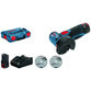 Bosch - Akku-Winkelschleifer GWS 12V-76, 2x 3,0 Ah Li-Ion (06019F200B)