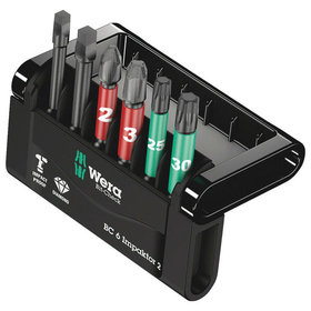 Wera® - Bit Set Bit-Check 6 Impaktor 2, 6-teilig für PH / TORX®