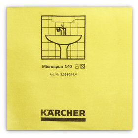 Kärcher - Mikrofasertuch Microspun gelb