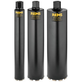 REMS - Universal-Diamant-Kernbohrkronen-Set ø62-102-125mm