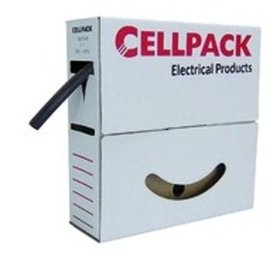 Cellpack - Schrumpfschlauch dünnw L8m ø12,7/6,4mm tra 2:1 transp 0,64mm -55-135°C