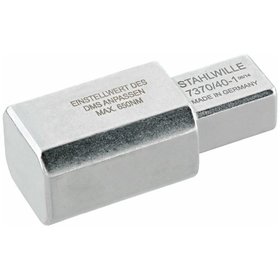 STAHLWILLE® - Einsteckadapter Wkz.Aufn.24,5x28mm Außen-4kant 14x18mm