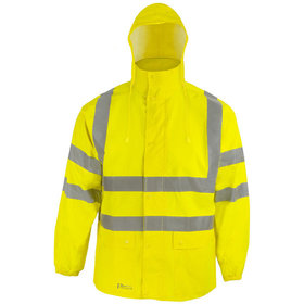 ASATEX® - Prevent® Warnschutz-Regenjacke, warngelb, Größe M