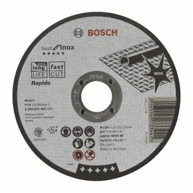Bosch - Trennscheibe gerade Best for InoxRapido A 60 W INOX BF, 125mm, 1,0mm