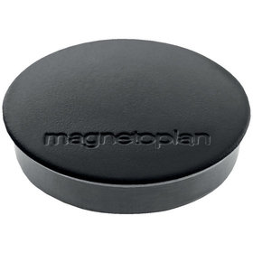magnetoplan - Magnete Discofix Standard schwarz, 10 Stück