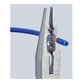 KNIPEX® - Verdrahtungszange verchromt, mit Mehrkomponenten-Hüllen, mit integrierter Befestigungsöse zum Anbringen einer Absturzsicherung 160 mm 1305160T