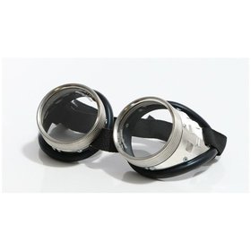 ELMAG - Schweiß- /Schleifbrille farblos, splitterfrei Gläser aus Verbundglas, schraubbar