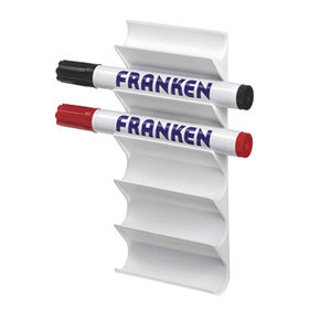 FRANKEN - Tafelschreiberhalter Z1986 magnethaftend Kunststoff weiß