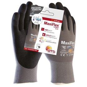 atg® - MaxiFlex® Ultimate™ AD-APT® Nylon-Strickhandschuhe (42-874 HCT), SB-Verpackung, Größe 12