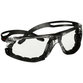 3M™ - SecureFit™ 500 Schutzbrille, schwarze Bügel, Schaumrahmen, Scotchgard™ Anti-Fog-/Antikratz-Beschichtung (K&N), transparente Scheibe, SF501SGAF-BLK-FM