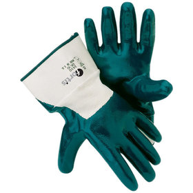 FORTIS AS - Nitrilhandschuh Mechanic blue, weiß/blau, Größe 10