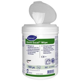 Diversey - Oxivir Excel Wipe vorgetränkte Einmal-Desin fektionstücher ohne Alkohol 6x160 Tücher