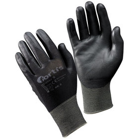 FORTIS AS - Handschuh Fitter S, PU/Polyamid, Größe 9, 10 Paar