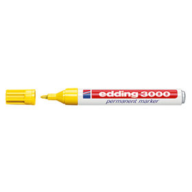 edding - 3000 Permanentmarker gelb