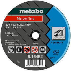 metabo® - Novoflex 100x2,5x16,0 Stahl, Trennscheibe, gekröpfte Ausführung (616447000)