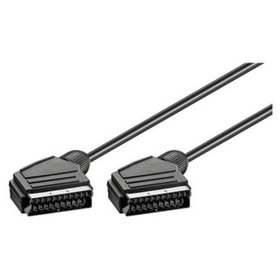 goobay® - Anschlusskabel Scart Scart Steck Schirm 1,5m geschirmt