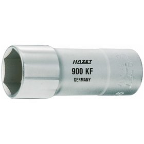 HAZET - Zündkerzen-Steckschlüssel-Einsatz 900AKF, 1/2" x 71mm SW 16mm (5/8")