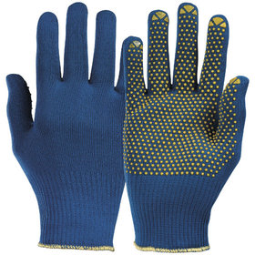 KCL - Schnittschutzhandschuh PolyTRIX® BN 914, Kat. II, blau/gelb, Größe 9