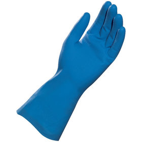 MAPA® - Chemikalienschutzhandschuh ULTRAFOOD 475, Kat. III, blau, Größe 9