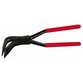 BESSEY® - Falzzange 45° gebogen (PVC-beschichtete Griffe) D341-60-P