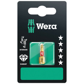 Wera® - Bit Kreuzschlitz Phillips® 851/1 BDC SB PH1 6,3mm / 1/4" PH1x25mm SB