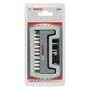 Bosch - Schrauberbit-Set Extra-Hart, 11-teilig, PH, PZ, T, S, HEX, 25mm, Bithalter (2608522131)