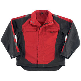 MASCOT® - Arbeitsjacke Fulda 12209-442, rot/schwarz, Größe M