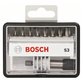 Bosch - Schrauberbit-Set Robust Line S Extra-Hart, 8 + 1-teilig, 25mm, für TORX® (2607002562)