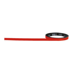 magnetoplan - Magnetoflex Magnetband, 1m x 5mm, rot, 1260506, beschreibbar, abwischbar