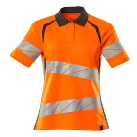 MASCOT® - Polo-Shirt ACCELERATE SAFE, hi-vis Orange/Dunkelanthrazit, Größe S-ONE