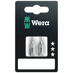 Wera® - 867/1 Z TORX BO Bits mit Bohrung SB, TX 20 x 25 mm, 2-teilig