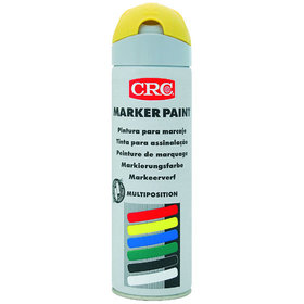 CRC® - Leucht-Markierfarbe temporär, Marker Paint Matt-Gelb 500ml Spraydose