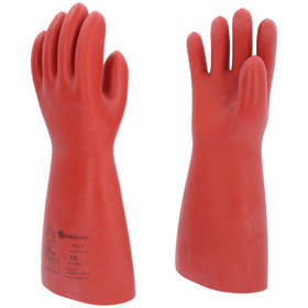 KSTOOLS® - Elektriker-Schutzhandschuh mit mechanischem Schutz, Größe 10, Klasse 4, rot