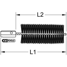 KSTOOLS® - Heizkessel-Bürste, Ø 80mm