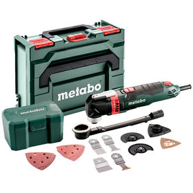 metabo® - Multitool MT 400 Quick Set (601406700), für Holz Fliesen, metaBOX 145