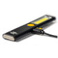 brennenstuhl® - LED Akku Taschenlampe PL 200 A mit Magnet und COB LED, 200lm