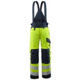 MASCOT® - Renens Winterhose MULTISAFE, hi-vis Gelb/Schwarzblau, Größe XL