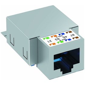 OBO Bettermann - Modular-Buchse Cat6 RJ45 Schirm rnd LSA geschirmt geeignet für Massivleiter